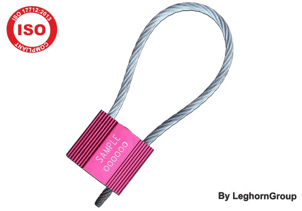 adjustable security cable seal 5×250 mm