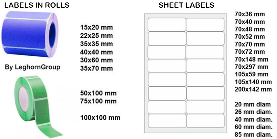 customized adhesive labels bar code standard sizes
