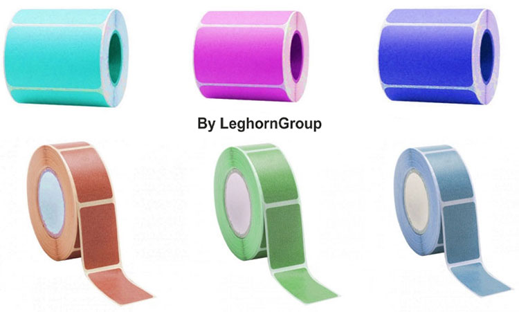 personalized adhesive labels and bar code roll