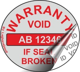 round void security labels