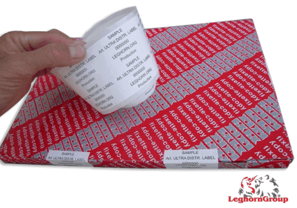 ultra destructible tamper evident labels