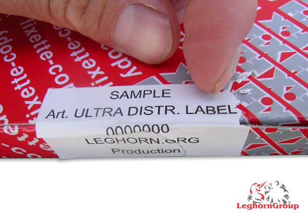 Ultra Destructible Tamper Evident Labels
