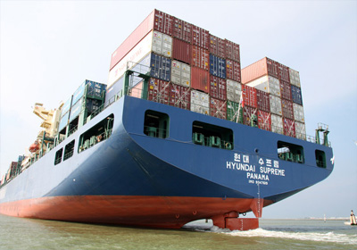 International container shipping - sea freight