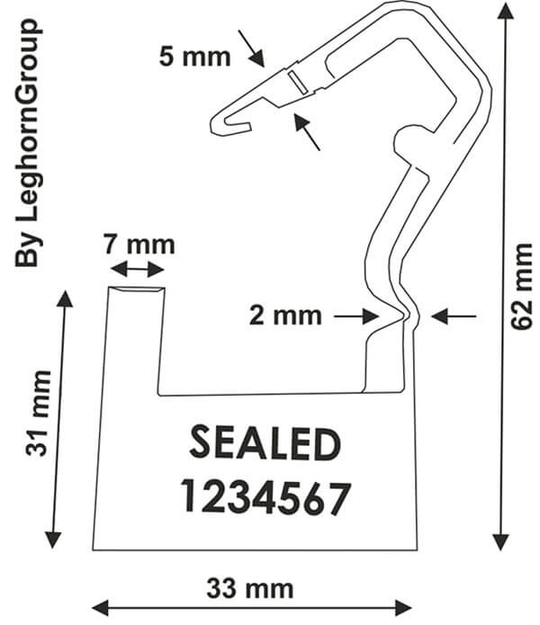 hephaestus seal in-ya padlock technical drawing