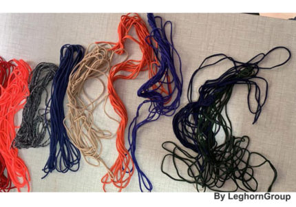 elastic cord for earloop face mask india bangalore